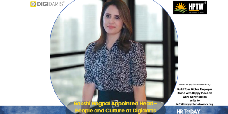 Sakshi Nagpal Appointed Head – People and Culture at Digidarts