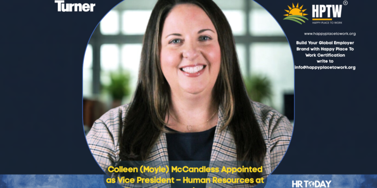 Colleen (Moyle) McCandless Appointed as Vice President – Human Resources at Turner Construction Company