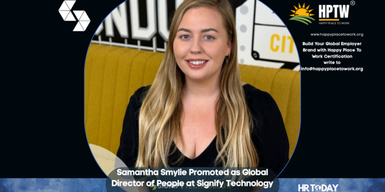 Samantha Smylie Promoted as Global Director of People at Signify Technology