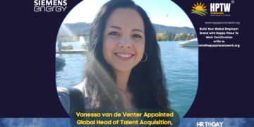 Vanessa van de Venter Appointed Global Head of Talent Acquisition, Grid Technologies at Siemens Energy