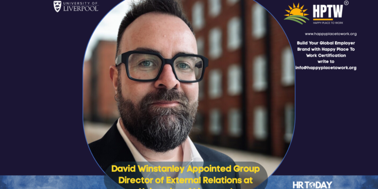 David Winstanley Appointed Group Director of External Relations at University of Liverpool
