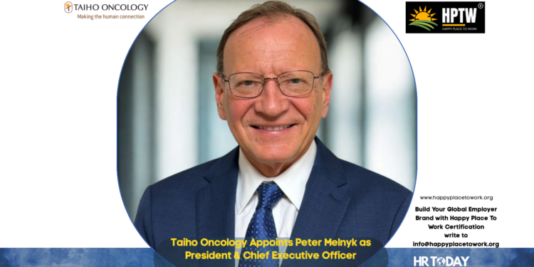 Taiho Oncology Appoints Peter Melnyk as President & Chief Executive Officer