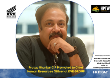 Pratap Shankar C P Promoted to Chief Human Resources Officer at KVR GROUP