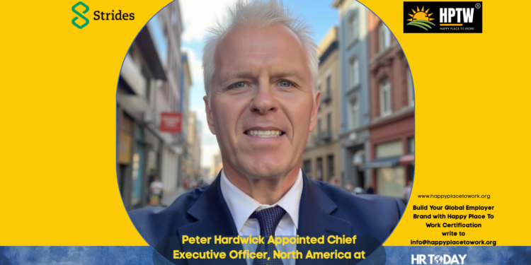 Peter Hardwick Appointed Chief Executive Officer, North America at Strides
