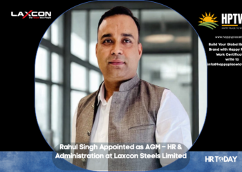 Rahul Singh Appointed as AGM – HR & Administration at Laxcon Steels Limited