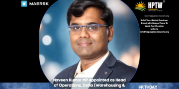 Naveen Kumar MP Appointed as Head of Operations, India (Warehousing & Distribution) at A.P. Moller – Maersk