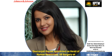 Geetanjali Gamel Appointed as Head of Human Resources, US Surgery at Johnson & Johnson