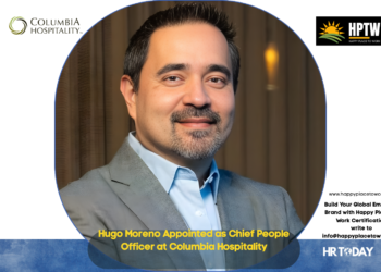 Hugo Moreno Appointed as Chief People Officer at Columbia Hospitality