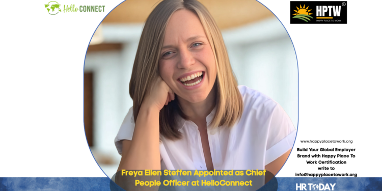 Freya Ellen Steffen Appointed as Chief People Officer at HelloConnect
