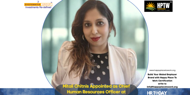 Mitali Chitnis Appointed as Chief Human Resources Officer at Systematix Group