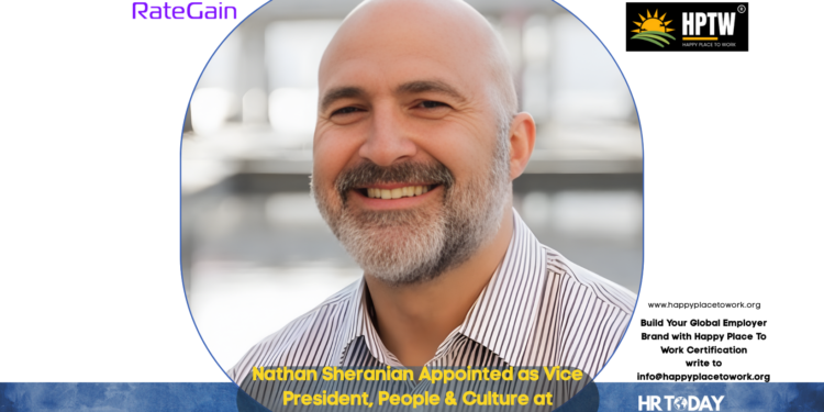 Nathan Sheranian Appointed as Vice President, People & Culture at RateGain
