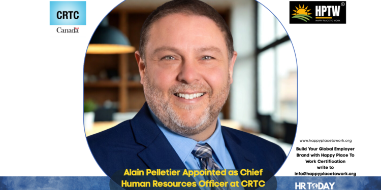 Alain Pelletier Appointed as Chief Human Resources Officer at CRTC
