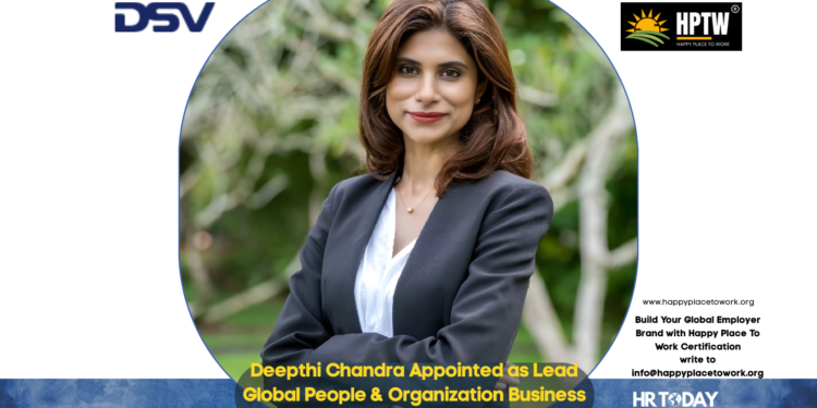 Deepthi Chandra Appointed as Lead Global People & Organization Business Partner at DSV
