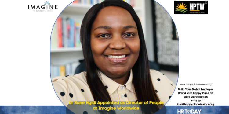 Dr Sane Ngidi Appointed as Director of People at Imagine Worldwide