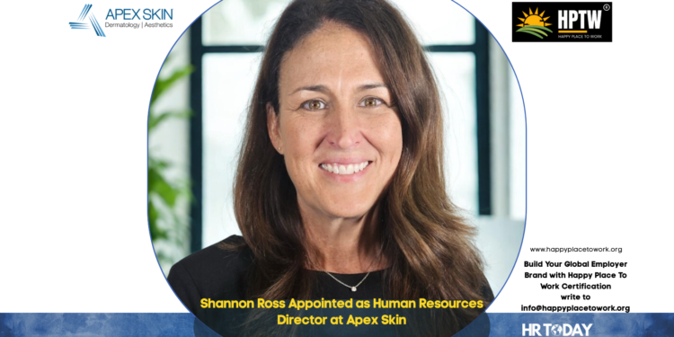 Shannon Ross Appointed as Human Resources Director at Apex Skin