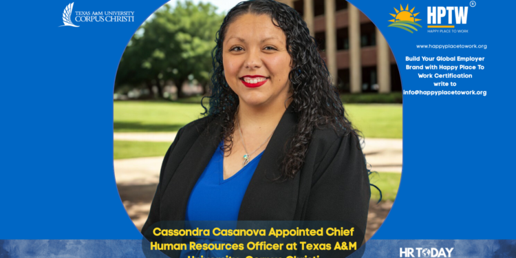 Cassondra Casanova Appointed Chief Human Resources Officer at Texas A&M University–Corpus Christi