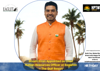 Shashi Kiran Appointed as Chief Human Resources Officer at Eagleton – The Golf Resort