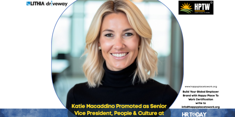 Katie Macaddino Promoted as Senior Vice President, People & Culture at Lithia & Driveway