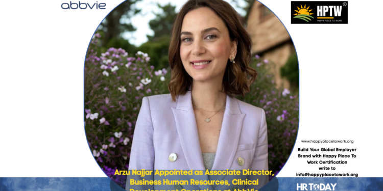 Arzu Najjar Appointed as Associate Director, Business Human Resources, Clinical Development Operations at AbbVie