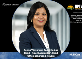 Reena Vijayanand Appointed as Head – Talent Acquisition, Head Office at Larsen & Toubro