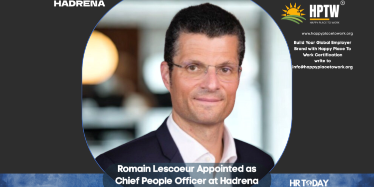 Romain Lescoeur Appointed as Chief People Officer at Hadrena