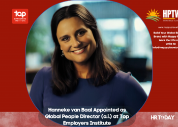 Hanneke van Baal Appointed as Global People Director (a.i.) at Top Employers Institute