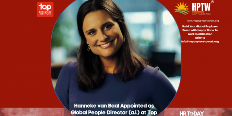 Hanneke van Baal Appointed as Global People Director (a.i.) at Top Employers Institute