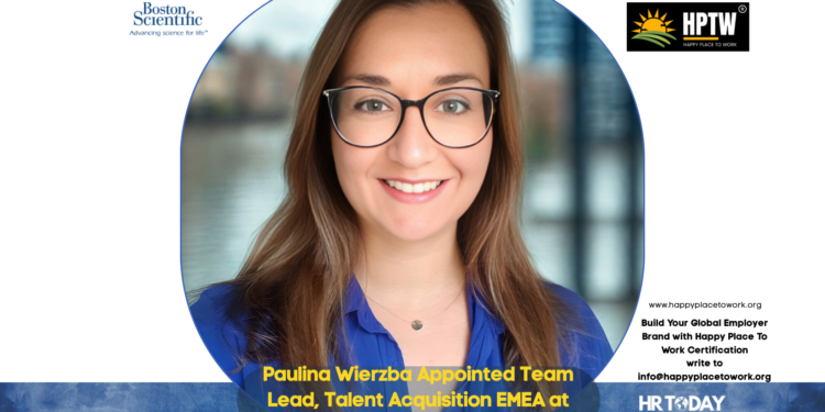 Paulina Wierzba Appointed Team Lead, Talent Acquisition EMEA at Boston Scientific