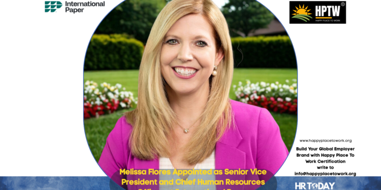 Melissa Flores Appointed as Senior Vice President and Chief Human Resources Officer at International Paper