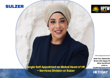 Angie Safi Appointed as Global Head of HR – Services Division at Sulzer