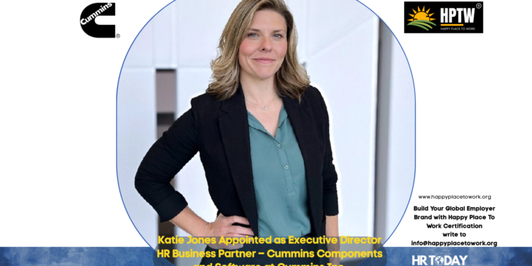 Katie Jones Appointed as Executive Director HR Business Partner – Cummins Components and Software at Cummins Inc.