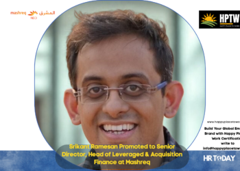 Srikant Ramesan Promoted to Senior Director, Head of Leveraged & Acquisition Finance at Mashreq