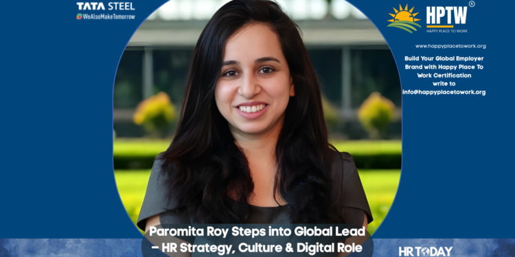 Paromita Roy Steps into Global Lead – HR Strategy, Culture & Digital Role at Tata Steel