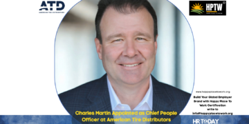 Charles Martin Appointed as Chief People Officer at American Tire Distributors