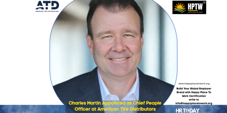 Charles Martin Appointed as Chief People Officer at American Tire Distributors