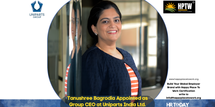Tanushree Bagrodia Appointed as Group CEO at Uniparts India Ltd.