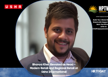 Bhavya Kher Elevated as Head – Modern Retail and Regional Retail at Usha International