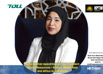 Nafla Nabhan Appointed as Vice President Human Resources – Europe, Middle East and Africa at Toll Group