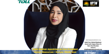 Nafla Nabhan Appointed as Vice President Human Resources – Europe, Middle East and Africa at Toll Group