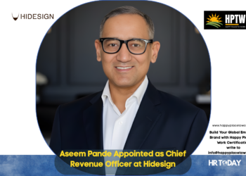 Aseem Pande Appointed as Chief Revenue Officer at Hidesign