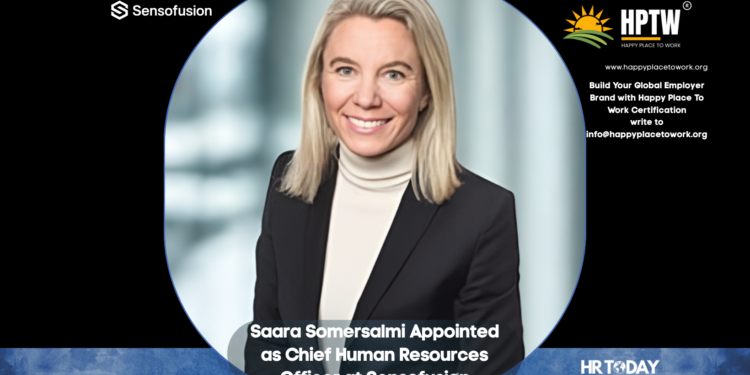 Saara Somersalmi Appointed as Chief Human Resources Officer at Sensofusion