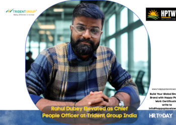Rahul Dubey Elevated as Chief People Officer at Trident Group India