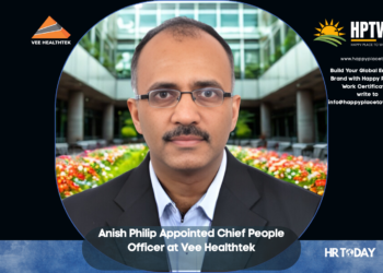 Anish Philip Appointed Chief People Officer at Vee Healthtek