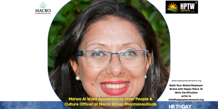 Marwa Al Wakil Appointed as Chief People & Culture Officer at Macro Group Pharmaceuticals