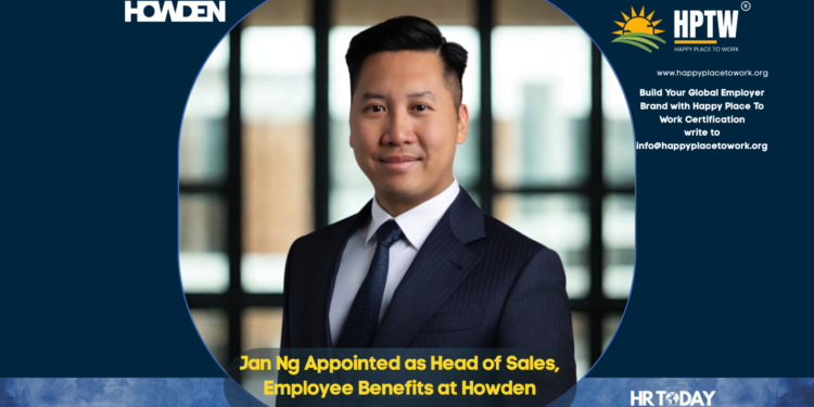 Jan Ng Appointed as Head of Sales, Employee Benefits at Howden
