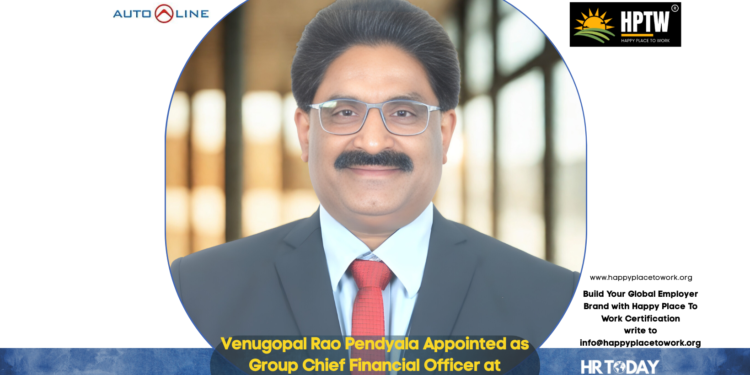 Venugopal Rao Pendyala Appointed as Group Chief Financial Officer at Autoline Industries Ltd