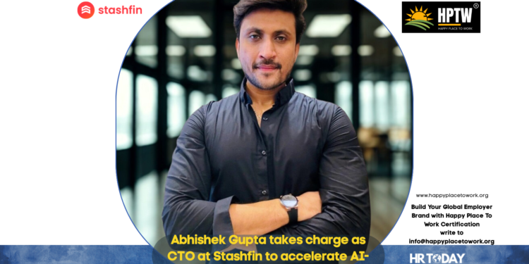 Abhishek Gupta takes charge as CTO at Stashfin to accelerate AI-Driven Growth