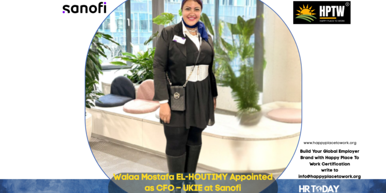 Walaa Mostafa EL-HOUTIMY Appointed as CFO – UKIE at Sanofi
