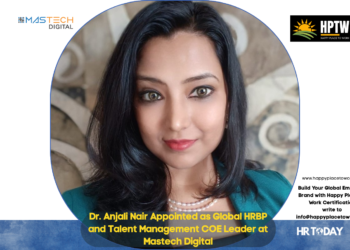 Dr. Anjali Nair Appointed as Global HRBP and Talent Management COE Leader at Mastech Digital