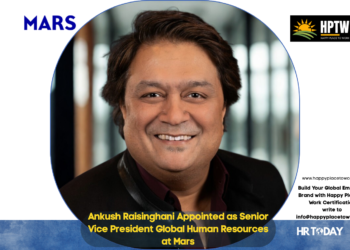 Ankush Raisinghani Appointed as Senior Vice President Global Human Resources at Mars